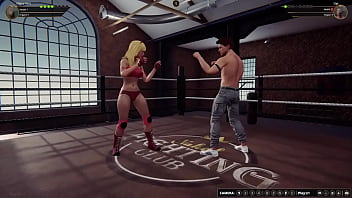 Tiffany vs gigi nf3d mma mixed fight combat stunner battle