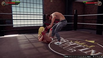 Tiffany vs gigi nf3d mma mixed fight combat stunner battle