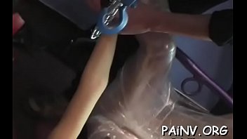 Young whore gets tied up