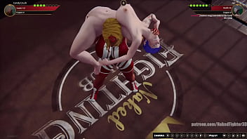 Candy vs jen nf3d lesbian sexual combat