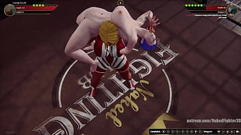 Candy vs jen nf3d lesbian sexual combat