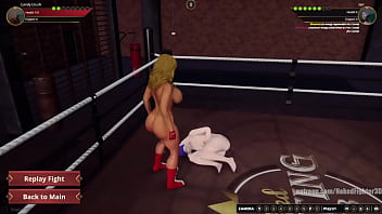 Candy vs jen nf3d lesbian sexual combat