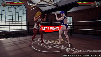 Candy vs jen nf3d lesbian sexual combat