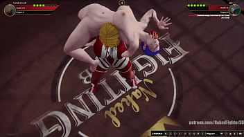 Candy vs jen nf3d lesbian sexual combat