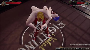 Candy vs jen nf3d lesbian sexual combat