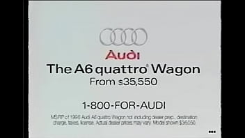 1996 audi quattro commercial nylon feet big car dismount