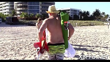 Nasty teen bitches share one 10 pounder