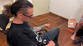 Backstage recording at mansão himeros the cuckold delivering his girlfriend