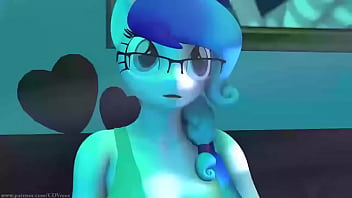 Sexy ponies have sex in bedroom