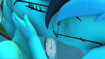 Sexy ponies have sex in bedroom