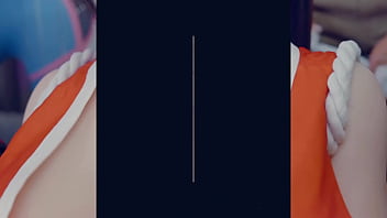 Horny 2b slowly rides huge cock in cowgirl position