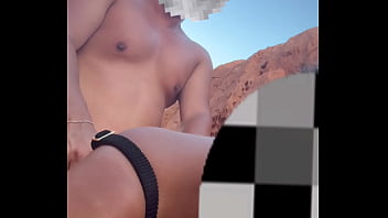 Comendo minha mulher nas falesias