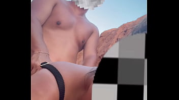 Comendo minha mulher nas falesias