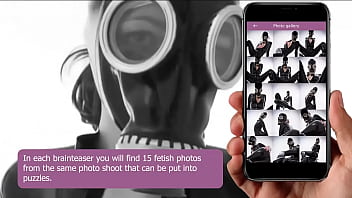 Girl in latex on the site you can download games for android that are not available in the play market for free