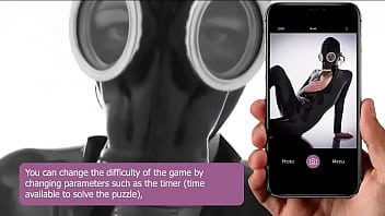 Girl in latex on the site you can download games for android that are not available in the play market for free