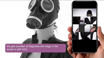 Girl in latex on the site you can download games for android that are not available in the play market for free