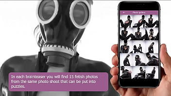 Girl in latex on the site you can download games for android that are not available in the play market for free