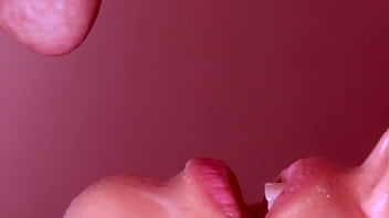 Stepsister gives a blowjob to her step brother for his birthday