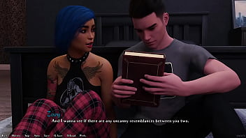 Being a dik #152 busty brunette with hairy pussy gets caught in the shower