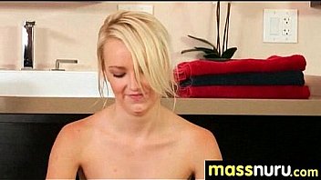 Sexy body gets a happy ending massage 18