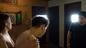 Strip pong stream with argentinian pornstars gets hot knock knock club