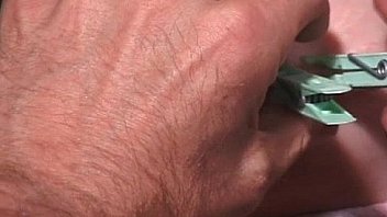 Sexy brunette chick katie gets tied