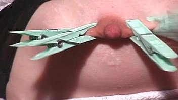 Sexy brunette chick katie gets tied