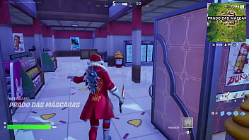Jogando fortnite no ps4 e ps5
