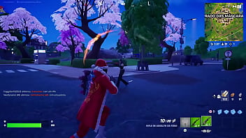 Jogando fortnite no ps4 e ps5