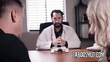 Pervy doctor creampies desperate woman in front of husband Pervy doctor creampies desperate woman in front of husband