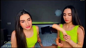 Not lesbian twins playing on cam Not lesbian twins playing on cam
