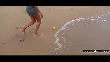 Ebony babes getting naughty in public