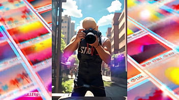 Thick anime beauties take the block in an ai animated photoshoot