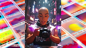 Thick anime beauties take the block in an ai animated photoshoot