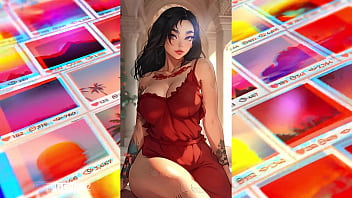 Thick anime beauties take the block in an ai animated photoshoot