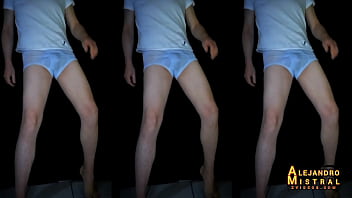 Alejandro Mistral Mueve La Verga En Ropa Interior Blanca thumbnail