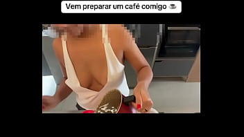 Come Prepare A Coffee With Me ️vem Preparar Um Café Comigo#brazilian #housewife #sexy #luna #coffee #cafe #hot #go thumbnail