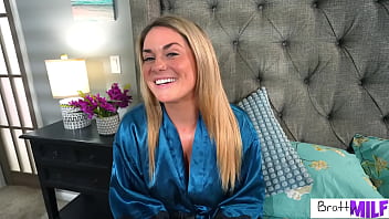 Abby rose begs axel to slam her wet pussy doggy then gulps his load off her huge tits