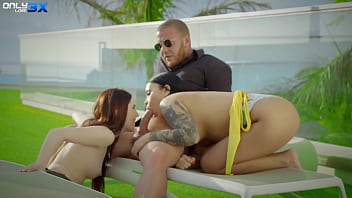 Only3x lost mia evans and nilla black feasting on chads huge cock 1080