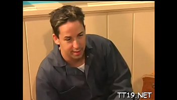 Attractive teen brunette dia blowing chili well