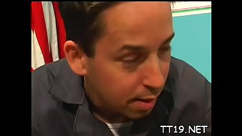 Attractive teen brunette dia blowing chili well