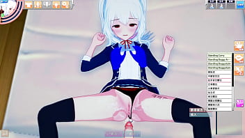 White hair jk koikatsu party