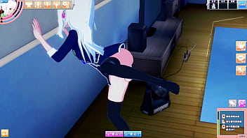 White hair jk koikatsu party