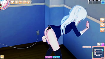 White hair jk koikatsu party