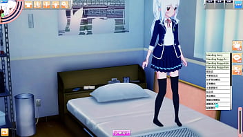 White hair jk koikatsu party