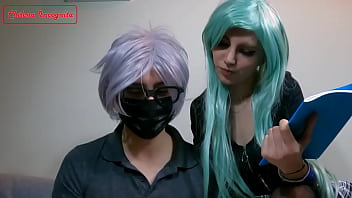 Compañera de curso caliente me hace cositas