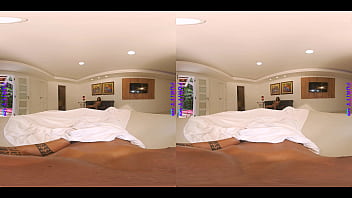 Purity vr stunning brunette shows off her sucking skills