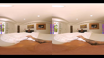 Purity vr stunning brunette shows off her sucking skills