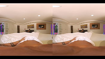 Purity vr stunning brunette shows off her sucking skills