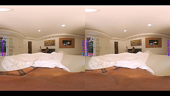 Purity vr stunning brunette shows off her sucking skills